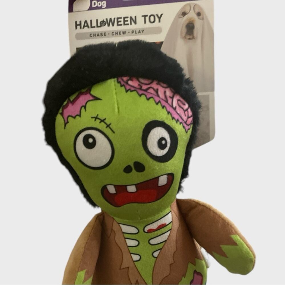 Halloween Monster Chase Chew Dog Toy - Picture 3 of 5